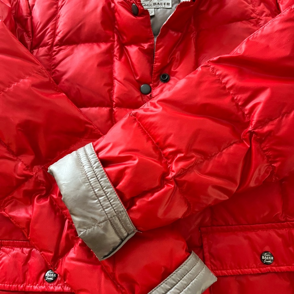 Puffer Jacket  Eddie Bauer Goose Down - Picture 5 of 10